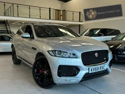 Used Jaguar F-Pace S 300 HP (220 kW) 2018 Silver SUV