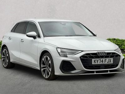 Used Audi A3 S-Line 113 HP (83 kW) 2024 White Hatchback