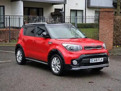 Used Kia Soul 136 HP (100 kW) 2018 Red SUV