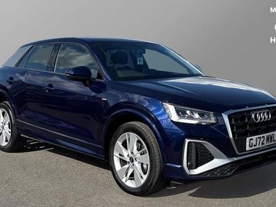 Usado Audi Q2 S-Line 150 CV (110 kW) 2022 Azul SUV