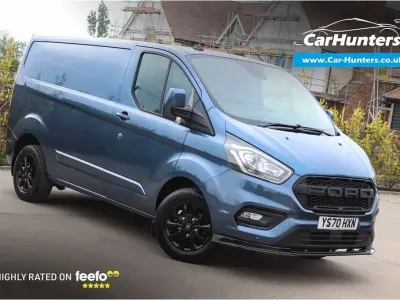 Usado Ford Transit Custom Limited 130 HP (95 kW) 2020 Azul Van