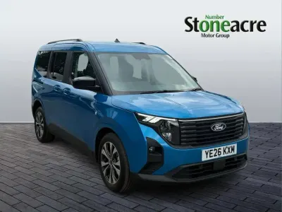 New Ford Tourneo Courier Titanium 125 HP (91 kW) 2026 Blue MPV