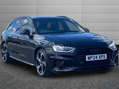 Used Audi A4 Black Edition 201 HP (147 kW) 2024 Mythos black Estate