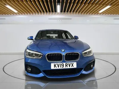 Begagnad BMW 116 M Sport 116 HK (85 kW) 2019 Blå Halvkombi