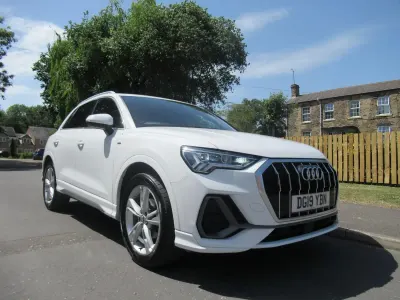 Used Audi Q3 S-Line 150 HP (110 kW) 2019 White SUV