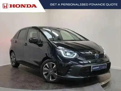 Begagnad Honda Jazz Advance 122 HK (89 kW) 2023 Svart Halvkombi