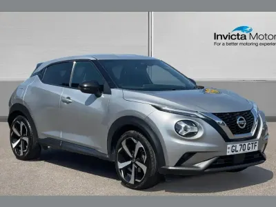 Used Nissan Juke Tekna 117 HP (86 kW) 2020 Silver SUV