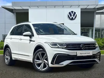 Used VW Tiguan R-line Edition 150 HP (110 kW) 2023 White SUV