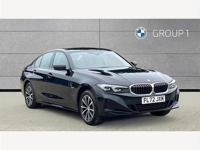Used BMW 330e Sport Line 292 HP (214 kW) 2022 Black sapphire metallic paint Sedan