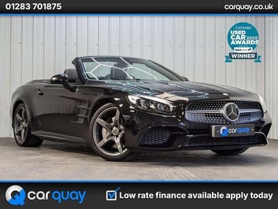 Used Mercedes SL400 AMG line 2016 Black Cabriolet