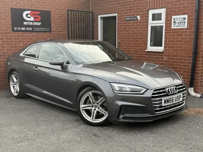 Usado Audi A5 S-Line 190 HP (139 kW) 2017 Cinzento Coupé