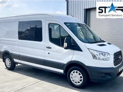 Used Ford Transit 130 HP (95 kW) 2019 White Van