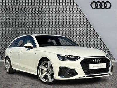 Used Audi A4 S-Line 200 HP (147 kW) 2024 White Estate