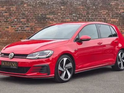 Used VW Golf VII GTI 241 HP (177 kW) 2019 Red Hatchback