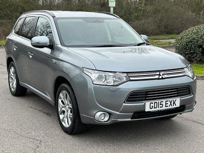 Used Mitsubishi Outlander P-HEV 2015 Grey Estate