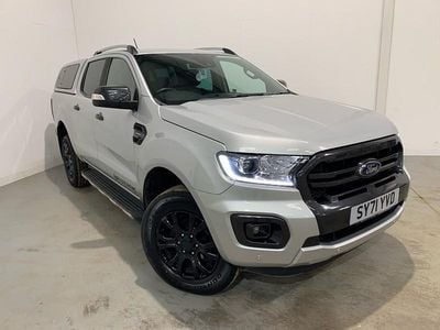 Silver Used 2022 Ford Ranger Wildtrack Pickup | £19,995 (Good price)
