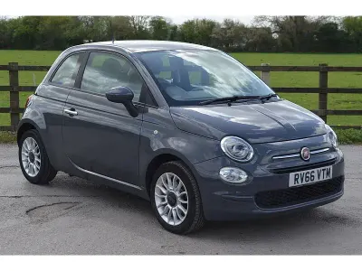 Used Fiat 500 Pop Star 69 HP (50 kW) 2016 Grey Hatchback