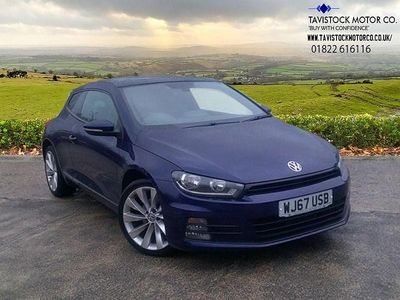 Used VW Scirocco GT 125 HP (91 kW) 2017 Blue Coupe