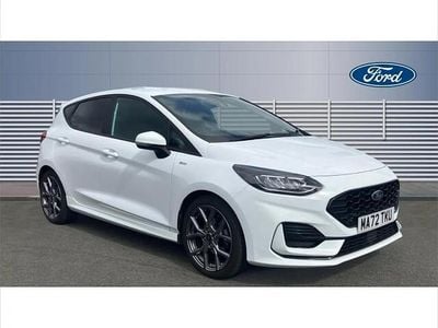 Usado Ford Fiesta ST-Line 125 HP (91 kW) 2023 Branco Citadino