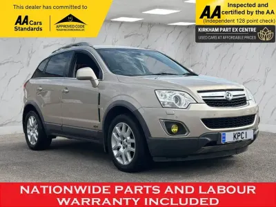 Używany Vauxhall Antara drive 163 KM (119 kW) 2012 Żółty SUV