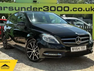 Used Mercedes B180 109 HP (80 kW) 2014 Black Hatchback