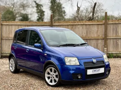 Used Fiat Panda 100 HP (73 kW) 2009 Blue Hatchback