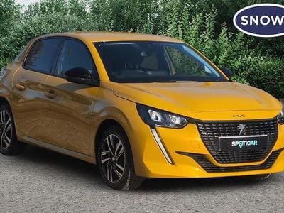 Used Peugeot 208 Allure+ 102 HP (75 kW) 2023 Yellow Hatchback