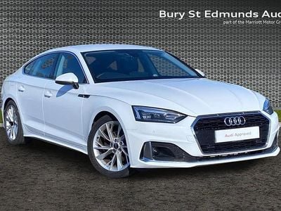 Used Audi A5 Sportback Sport 147 HP (108 kW) 2023 White Hatchback