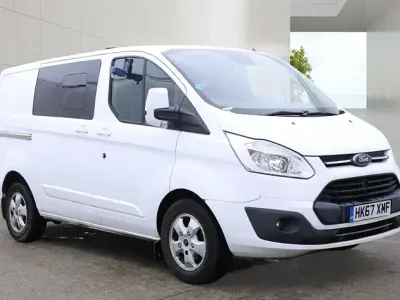 Used Ford Transit Custom Limited 170 HP (125 kW) 2018 White Van