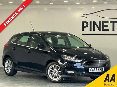 Black Used 2016 Ford Focus Zetec Hatchback | £8,499 (Fair price)