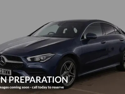Used Mercedes CLA250e AMG Line Premium 2022 Blue Coupe