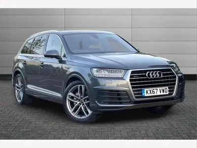 Used Audi Q7 S-Line 272 HP (200 kW) 2018 Grey SUV