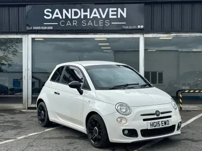 Used Fiat 500 S 105 HP (77 kW) 2015 White Hatchback
