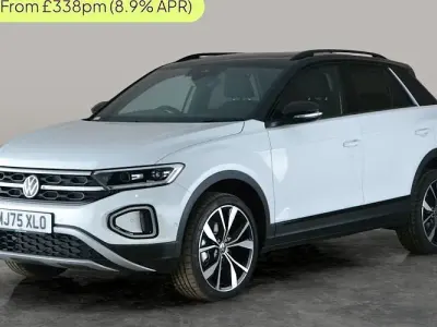 New VW T-Roc Design 116 HP (85 kW) 2025 White SUV