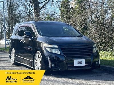 Used Nissan Elgrand 2010 Black MPV