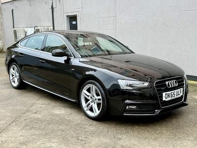 Begagnad Audi A5 S-Line 2015 Svart Sportkupé