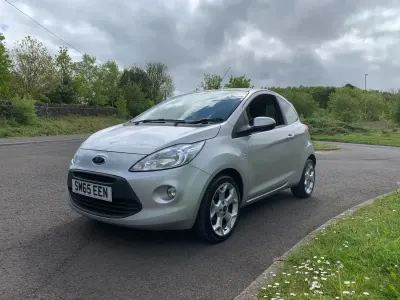 Begagnad Ford Ka Zetec 69 HK (50 kW) 2015 Silver Halvkombi