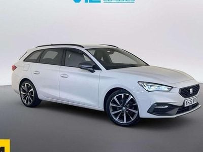 Begagnad Seat Leon FR Sport 131 HK (96 kW) 2022 Vit Kombi