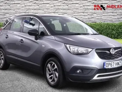Used Vauxhall Crossland X S 99 HP (72 kW) 2018 Grey SUV