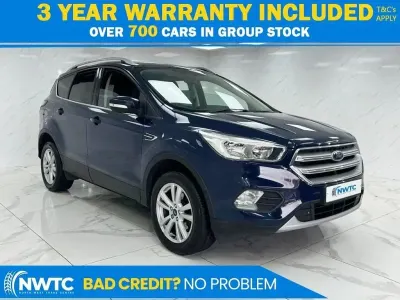 Begagnad Ford Kuga Zetec 150 HK (110 kW) 2017 Blå SUV