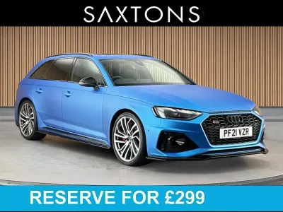 Used Audi RS4 Comfort 450 HP (330 kW) 2021 Nardo gray/nardo gray Estate