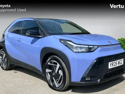 Used Toyota Aygo X Design 116 HP (85 kW) 2026 Blue SUV