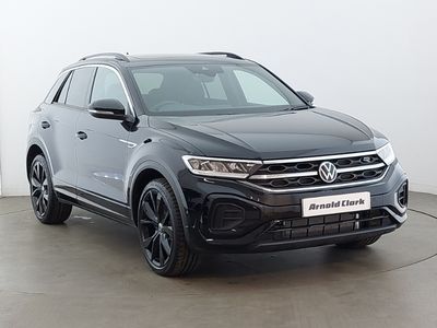 Black New 2025 VW T-Roc R-line SUV | £28,498 (Super price)