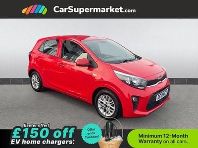 Used Kia Picanto 2021 Red Hatchback
