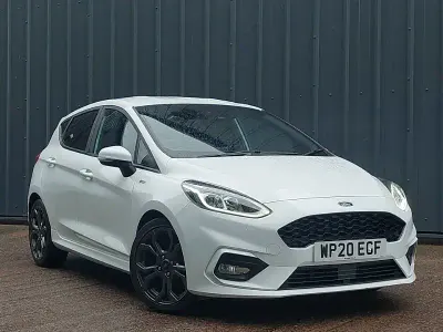 Used Ford Fiesta ST-Line 95 HP (69 kW) 2020 White Hatchback
