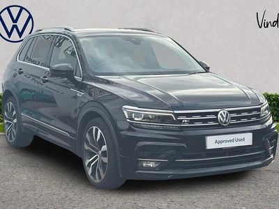 Used VW Tiguan R-line 150 HP (110 kW) 2020 Black SUV
