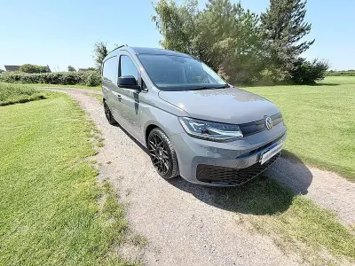 Used VW Caddy Pro 122 HP (89 kW) 2022 Green MPV
