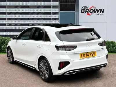Used Kia Ceed GT GT-Line S 138 HP (101 kW) 2025 White Hatchback