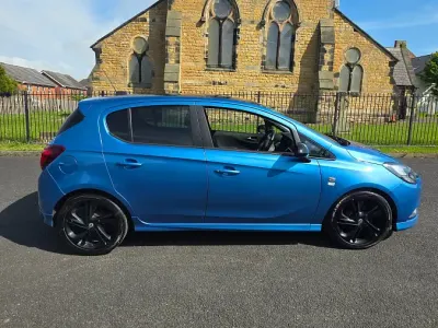 Used Vauxhall Corsa Edition 88 HP (64 kW) 2016 Blue Hatchback