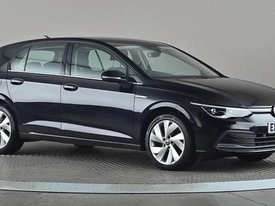 Used VW Golf VIII Style 130 HP (95 kW) 2022 Black Hatchback